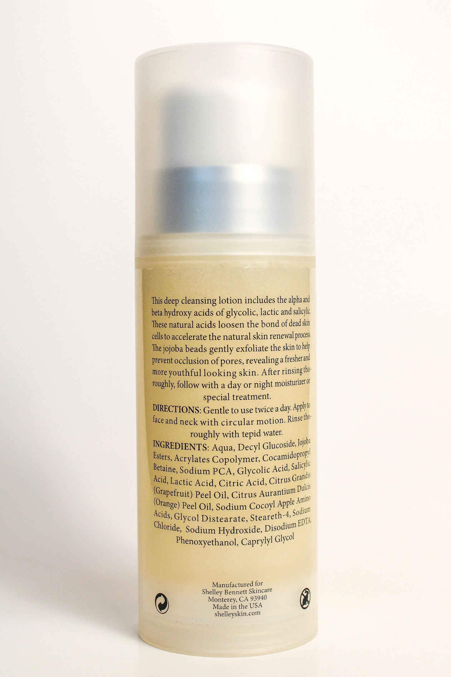Shelley Bennett Skincare Refining Jojoba Cleanser 6.7 oz.