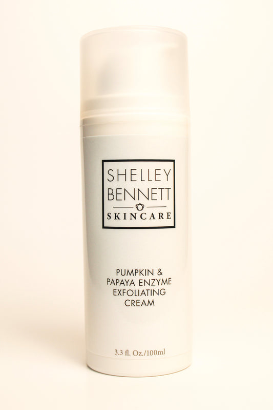 Shelley Bennett Skincare Pumpkin & Papaya Enzyme Exfoliating Cream 3.3 oz.