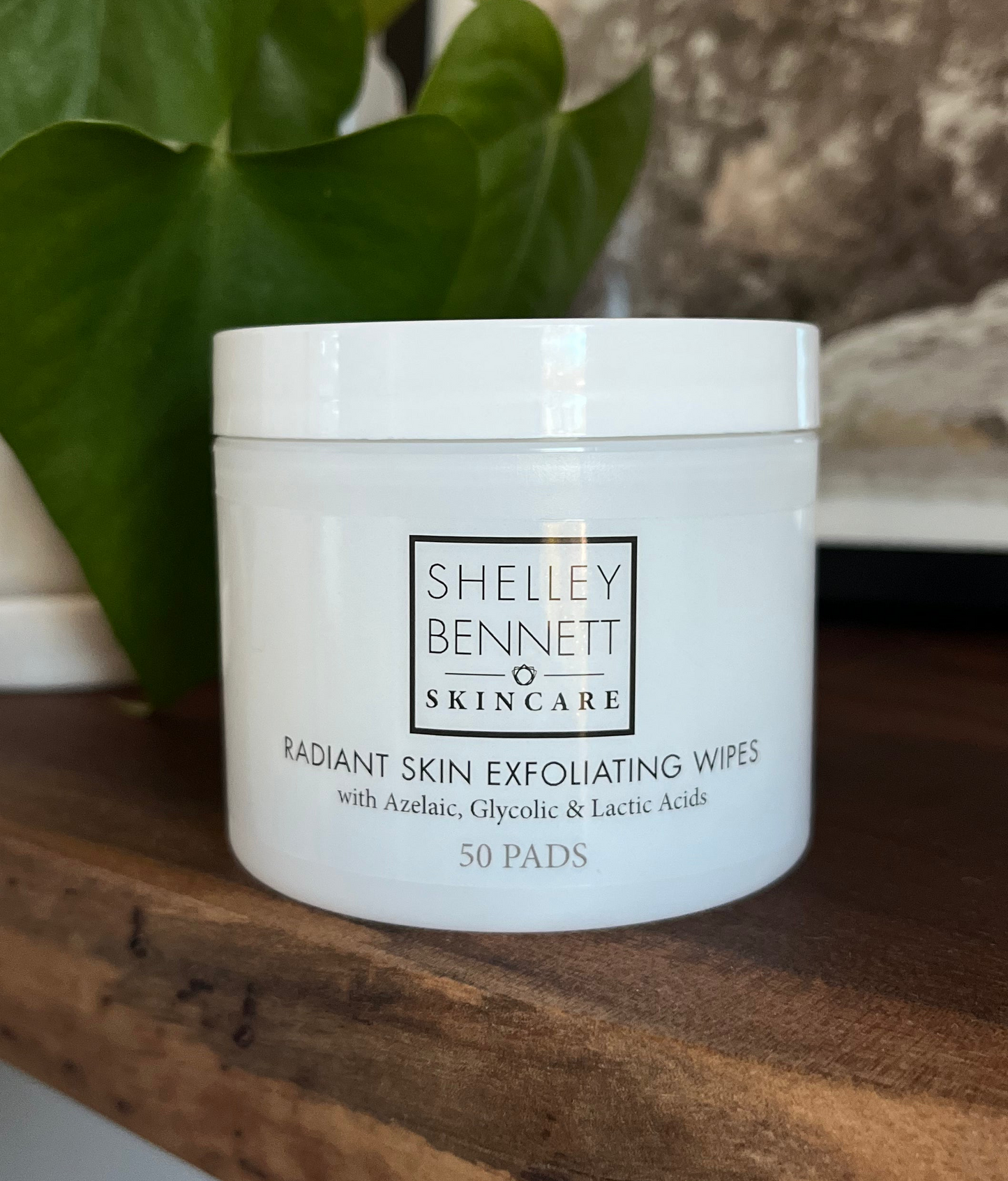 Radiant Skin Exfoliating Wipes  (50 pre-moistened pads)