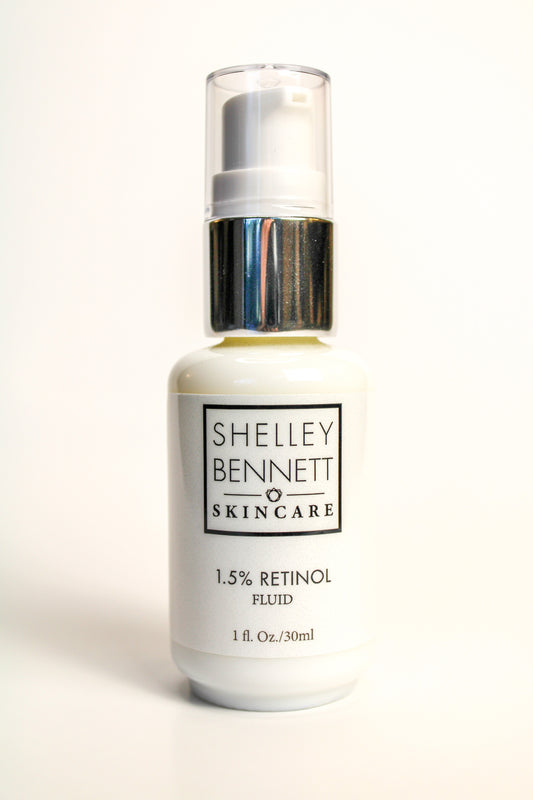 Shelley Bennett Skincare 1.5% Retinol Fluid 1 oz.